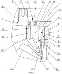 Способ охлаждения рабочих лопаток турбины двухконтурного газотурбинного двигателя и устройство для его осуществления (патент 2525379)
