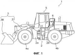 Строительное транспортное средство (патент 2390679)