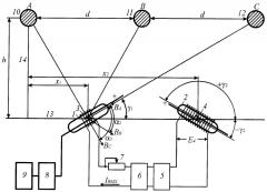 Фильтр тока нулевой последовательности на герконах для электроустановки с горизонтально расположенными токопроводами (патент 2374736)