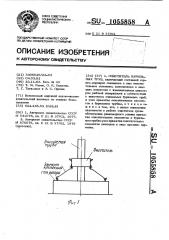 Очиститель бурильных труб (патент 1055858)