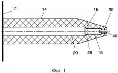 Дюбель и крепежный элемент для закрепления слоя материала (патент 2642720)