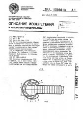 Способ мойки плодов и овощей и устройство для его осуществления (патент 1593613)