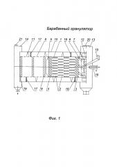 Барабанный гранулятор (патент 2624693)