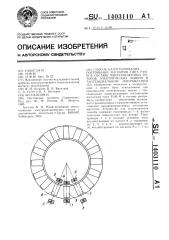 Способ намагничивания постоянных магнитов типа рзм-м в составе многополюсных роторов электрических машин в тангенциальном направлении (патент 1403110)