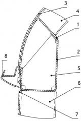 Устройство соединения боковой стены с крышей вагона (патент 2249520)