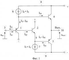 Радиационно-стойкий буферный усилитель (патент 2393625)