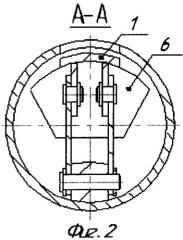 Оправка для формирования оболочки из композиционных материалов на обсадной трубе с заранее вырезанным в ней "окном" (патент 2468916)
