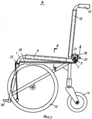 Инвалидная коляска (патент 2336065)