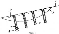 Устройство для укрепления оползней в сейсмических зонах (патент 2435907)