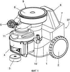 Устройство очистки фильтра пылесоса (патент 2423066)