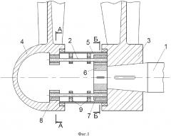 Соосные судовые гребные винты противоположного вращения (патент 2611468)