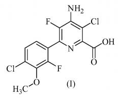 Гербицидные композиции, содержащие 4-амино-3-хлор-5-фтор-6-(4-хлор-2-фтор-3-метоксифенил)пиридин-2-карбоновую кислоту или ее производные и ингибитор ацетил-соа карбоксилазы(accase) (патент 2632491)