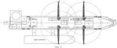 Морское судно для укладки стальных труб, гибких элементов и подводных конструкций в ледовых условиях (патент 2509677)