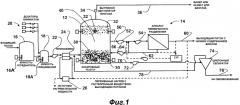 Анаэробный мембранный биореактор для обработки потока отходов (патент 2560427)
