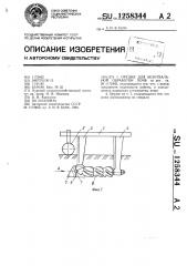 Орудие для безотвальной обработки почв (патент 1258344)