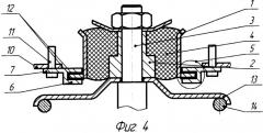 Верхняя опора направляющей передней стойки подвески автомобиля с подшипником скольжения (варианты) (патент 2331529)