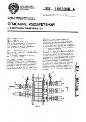 Клеть редукционно-калибровочного стана (патент 1065046)