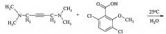 Соль n1,n1,n4,n4-тетраметил-2-бутин-1,4-диамина с 2-метокси-3,6-дихлоробензоатом, проявляющая гербицидную активность, и способ ее получения (патент 2626648)