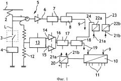Устройство измерения электрической энергии, подаваемой на железнодорожную силовую тяговую установку (патент 2452972)