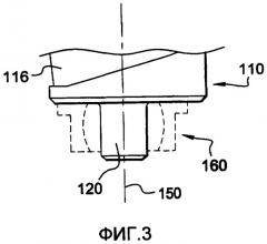 Направляющая ступень компрессора газотурбинного двигателя с лопатками с изменяемым углом установки и газотурбинный двигатель (патент 2490476)