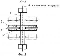 Устройство для испытания на упругопластическое сжатие длинномерных образцов (патент 2536091)