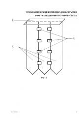 Технологический комплекс для вскрытия участка подземного трубопровода (патент 2591073)