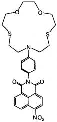 Азакраунсодержащие n-арил-1,8-нафталимиды и способ их получения (патент 2656106)