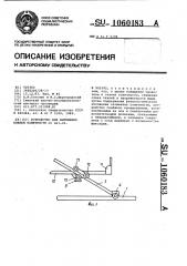 Устройство для вытяжения нижней конечности (патент 1060183)