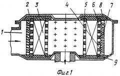 Фильтр для очистки воздуха в двигателях внутреннего сгорания (патент 2246027)