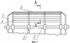 Барабан трепальной машины для обработки лубяных волокон (патент 2503756)