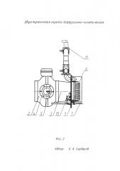 Двухступенчатая горелка диффузионно-кинетическая (патент 2631365)