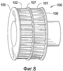 Зубчатый ременный шкив и система (патент 2601967)