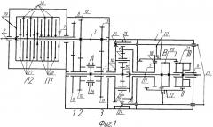 Несоосная вальнопланетарная коробка передач (патент 2385431)