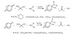 Способ получения производных 2-амино-2-цианоадамантана (патент 2523462)