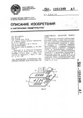 Контактное устройство преимущественно для контроля периферийных областей микросхем (патент 1251349)