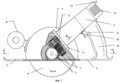Пила ручная электрическая дисковая (варианты) (патент 2274518)