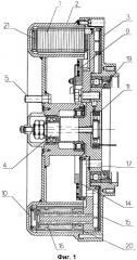 Электромеханический преобразователь с жидкостным охлаждением (патент 2422969)