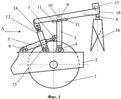 Машина для бесчокерной трелевки деревьев (патент 2465765)