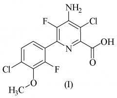 Гербицидные композиции, содержащие 4-амино-3-хлор-5-фтор-6-(4-хлор-2-фтор-3-метоксифенил)пиридин-2-карбоновую кислоту или ее производные и кломазон (патент 2632971)