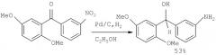 Способ получения 3,4'-диамино-4-r-бензгидролов (патент 2365578)