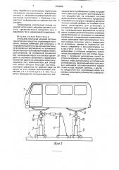 Стенд для испытания несущей системы транспортного средства (патент 1763933)
