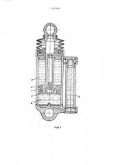 Гидравлический амортизатор с ограничителем температуры (патент 511446)