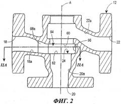 Трехходовой клапан с устройством для отклонения потока (патент 2489629)