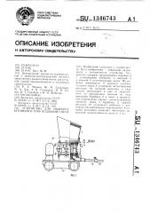 Устройство для набрызга бетонной и тому подобной смеси (патент 1346743)