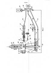 Швейная машина однониточного цепного стежка (патент 1124055)