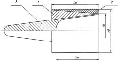 Ведущее устройство для подкалиберной модели (патент 2406065)