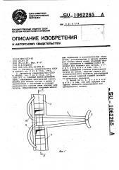 Главный желоб доменной печи (патент 1062265)