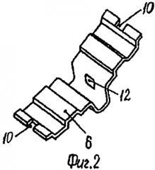 Безгребневая локомотивная тормозная колодка для высокоскоростного подвижного железнодорожного состава (патент 2337027)