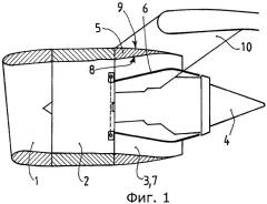 Гондола турбореактивного двигателя для воздушного судна (патент 2489321)