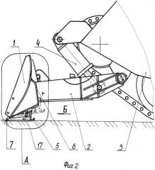 Сошник-бульдозер гусеничной бронированной ремонтно-эвакуационной машины (патент 2393417)
